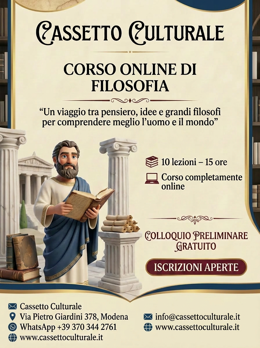 Italian literature course, online, individual or group