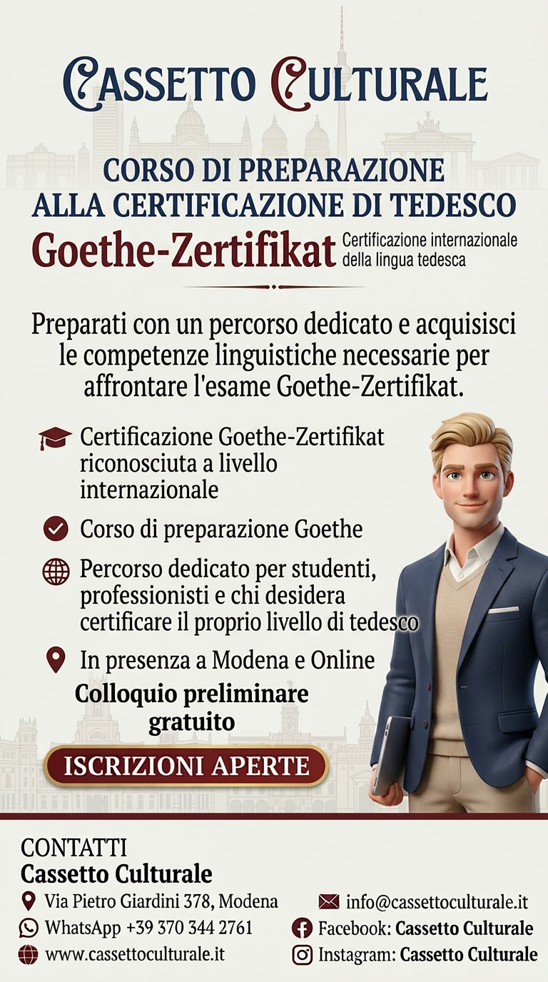 📖 Italiano em Modena ou online 