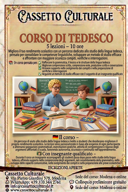 📖 Italiano em Modena ou online 